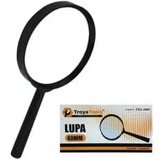 LUPA COM LENTE DE VIDRO 40MM