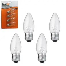 MINI LAMPADA E12 7W C7 127V DECORATIVA COM 4 PECAS