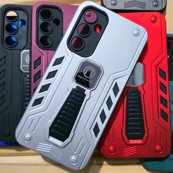 Capa capinha para Samsung A57 / Samsung A37 anti impacto silicone com Suporte Magnetico