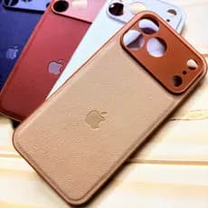 Capa Capinha iPhone 17 Pro Max |11 | 12 | 13 | 14 | 15 |16 Couro Premium Aveludada Luxo Anti Impacto Proteção de Câmera