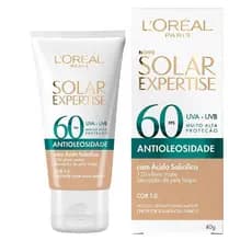 Protetor solar Loreal Expertise 60FPS clara antioleosidade toque seco verde 40g original