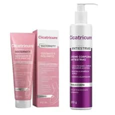 Cicatricure Anti Estrias 250g + Maternidade Firmeza Pele após Gestação barato