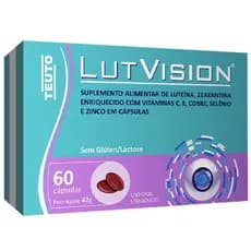 Lut vision c/60 vitamina para os olhos visão zeaxantina luteína vitamina E