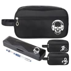 Nécessaire Premium Executiva Nylon Estampa Com Porta Escova