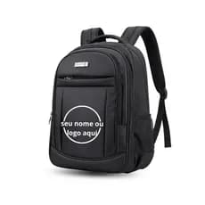 Mochila Bolsa Resistente Executiva Personalizada Logo Nome