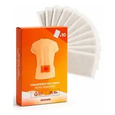 Aquecedor De Corpo Adesivo Para O Inverno Laranja Pack De 10 Único Decathlon