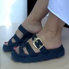 Papete Vizzano Birken H Fivela Moda Tendência Confortável