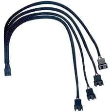 Cabo Hub Sleeved Multifan 4 Pinos Pwm de 1 para 4 Saidas P/ Cooler Fan Ventoinha