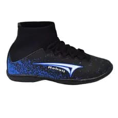 Chuteira Futsal   Superfly Cano Longo Botinha Costurada Braqueada Quadra Juvenil e Adulto
