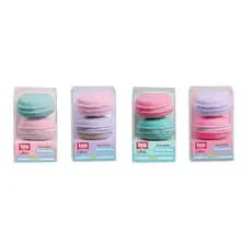 BORRACHA TRIS HOLIC MACARON C/2 UNIDADES