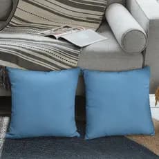 Kit 2 Capas De Almofada Em Suede Veludo 45x45 Decoração Casa