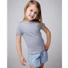 Blusa Feminina Infantil 4 ao 12 Manga Curta