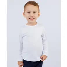 Blusa Manga Longa TÉRMICA Segunda Pele Peluciada Infantil - Unissex 1 ao 12 Anos