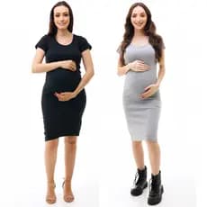 Kit com 2 Vestidos para Gravida