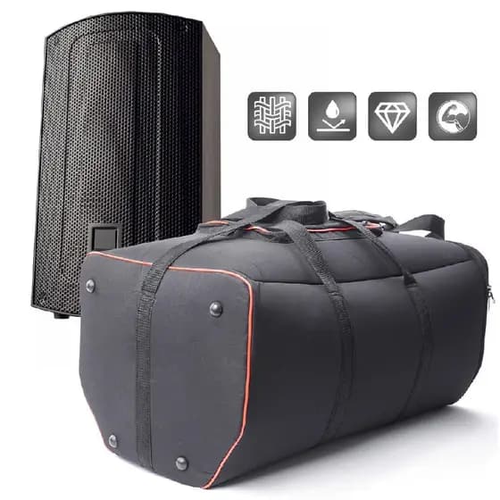 Case Bolsa Capa Protetora Para Caixa Jbl Max 15 Acolchoada Resistente Impermeavel com Bolso