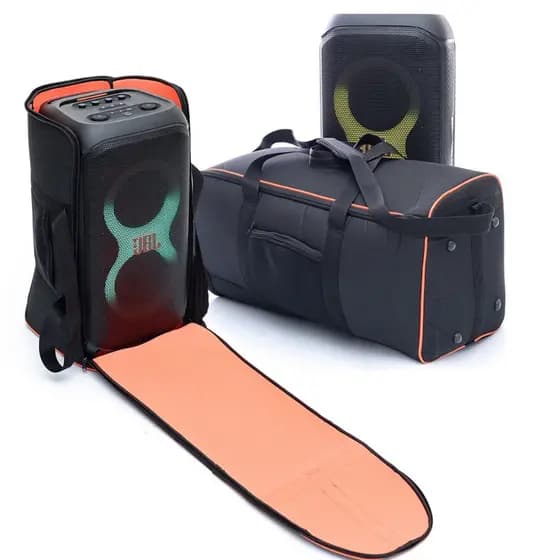Bolsa Case Capa Protetora Para Som Jbl Partybox 320 Stage Impermeavel Lançamento Acolchoada Premium