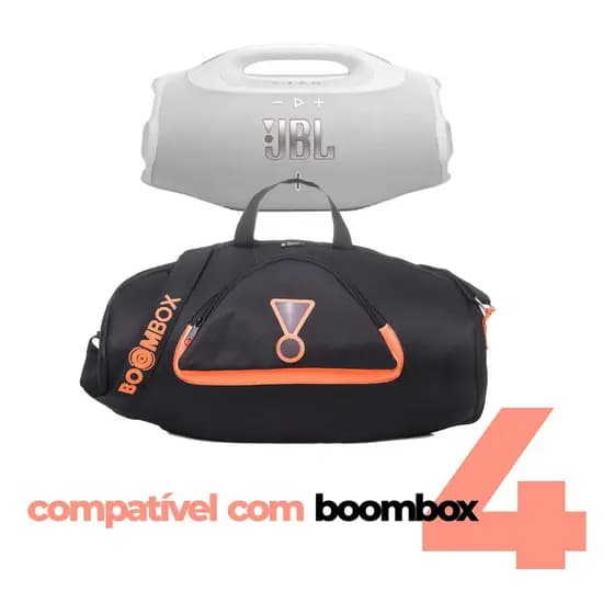 Bolsa Case Bag Capa Protetora Para Jbl Boombox 4 Estampa Resistente Acolchoada Impermeavel