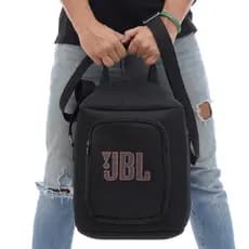 Bolsa Case Bag Protetora Para Caixa Jbl Partybox Encore 2 Acolchoada Com Bolso Impermeavel