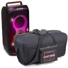 Bolsa Case Capa de Transporte Para Caixa Jbl Partybox 120 Club Acolchoada Impermeavel Lançamento