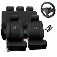 Honda City Capa Banco Couro Automotivo Carro 2008 Á 2025 Jogo Completo Massageador