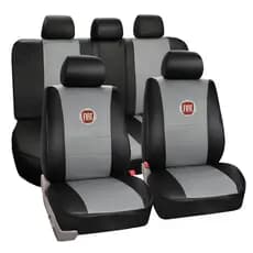 Capa Banco Couro Automotivo Fiat Gran Siena 2013 a 2021 Várias Cores