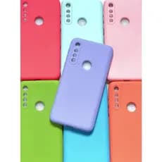 Capa Capinha Motorola Moto G8 Play / One Macro Silicone Aveludado