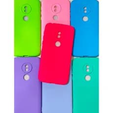 Capa Capinha Motorola Moto G7 Play Silicone Aveludado