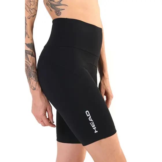 Bermuda Head Feminina Compress Recortes - Preto - Tam M