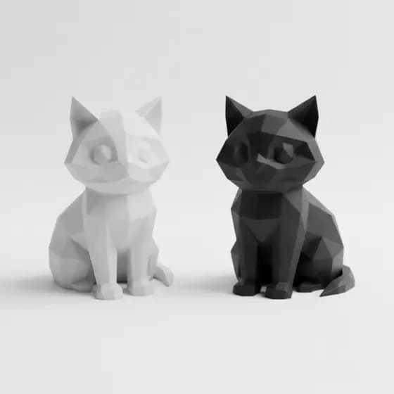 Gato decorativo escultura moderna para decoração de sala e quarto com estilo minimalista moderno top