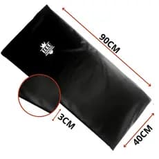 Colchonete 90cm x 40cm x 3cm Academia Fitness pilates yoga - preto - Lord Império