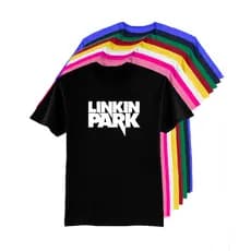 Camisa Camiseta Banda Linkin Park Feminina Masculina 100% Algodão Md2