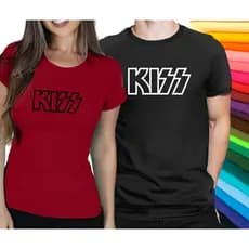 Camiseta Camisa Blusa Banda Kiss Rock Musica Show Feminina Masculina Unissex