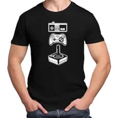 Camiseta Camisa Feminina Masculina Gamer Controle Videogame md1