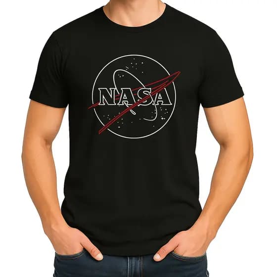 Camiseta Camisa Blusa Feminina Masculina Unissex 100% Algodão Agencia Aeronáutica Nasa md2