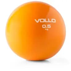 Bola Tonificadora 0.5kg Fortalecimento Muscular Treino Yoga Pilates Vollo