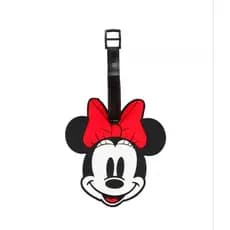 Etiqueta Identificação Bagagem Rosto Minnie 13.5x10cm - Disney