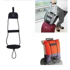 Cinta Ajustável Bagagem Alça Elástica Mala Viagem Bag Bungee Comissário Tripulante
