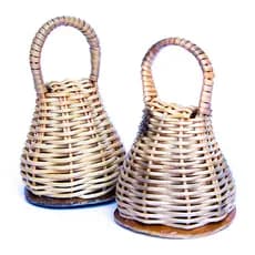 Kit 2 Caxixi para berimbau ou percussão