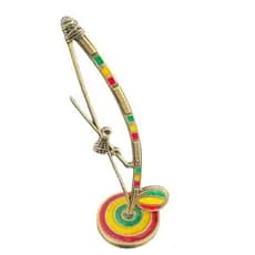 Enfeite Berimbau, metal cores Regaee - Rabo de Arraia