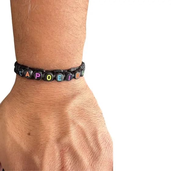 Pulseira shambala, macramê Capoeira