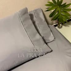 Jogo de Cama King Size 03 Peças 400 Fios Roupa de Cama Lençol King Micropercal Ponto Palito
