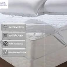 Capa Protetor de Colchão e Travesseiro Impermeável PREMIUM - Silencioso Casal, Queen, King, Solteiro