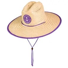 Chapeu Palha Premium Surf Praia Saída Premium Masculino Feminino Sol Verão Pierside Bambu Importado