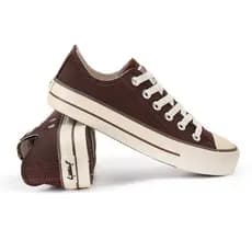 Tênis Casual Masculino Vintage Retrô Básico Dia a Dia Vowels Cano Baixo Vulcanizado 34 ao 43