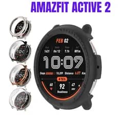 Case com Película para Amazfit Active 2 Capa Bumper