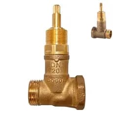 Registro De Pressao Base 3/4 DN20 Docol P/ Chuveiro Original Parede