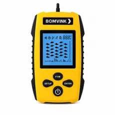 Localizador De Peixes Portatil Sonar De Profundidade Bomvink BOM-6807 Pesca Barco Caiaque