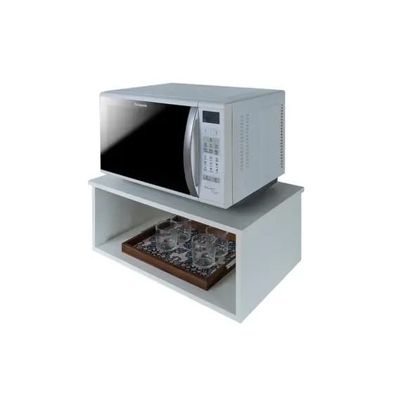 Suporte Microondas Nicho MDF Branco