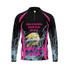 camisa camiseta personalizada de pesca kit  com 10 unidades com nome e frase