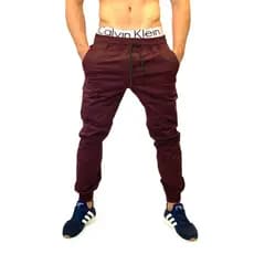 Calça masculina Jogger sarja e jeans Bordo Vinho Caqui Preta Branca e variedades de cores e modelos
